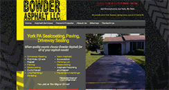 Desktop Screenshot of bowderasphalt.com